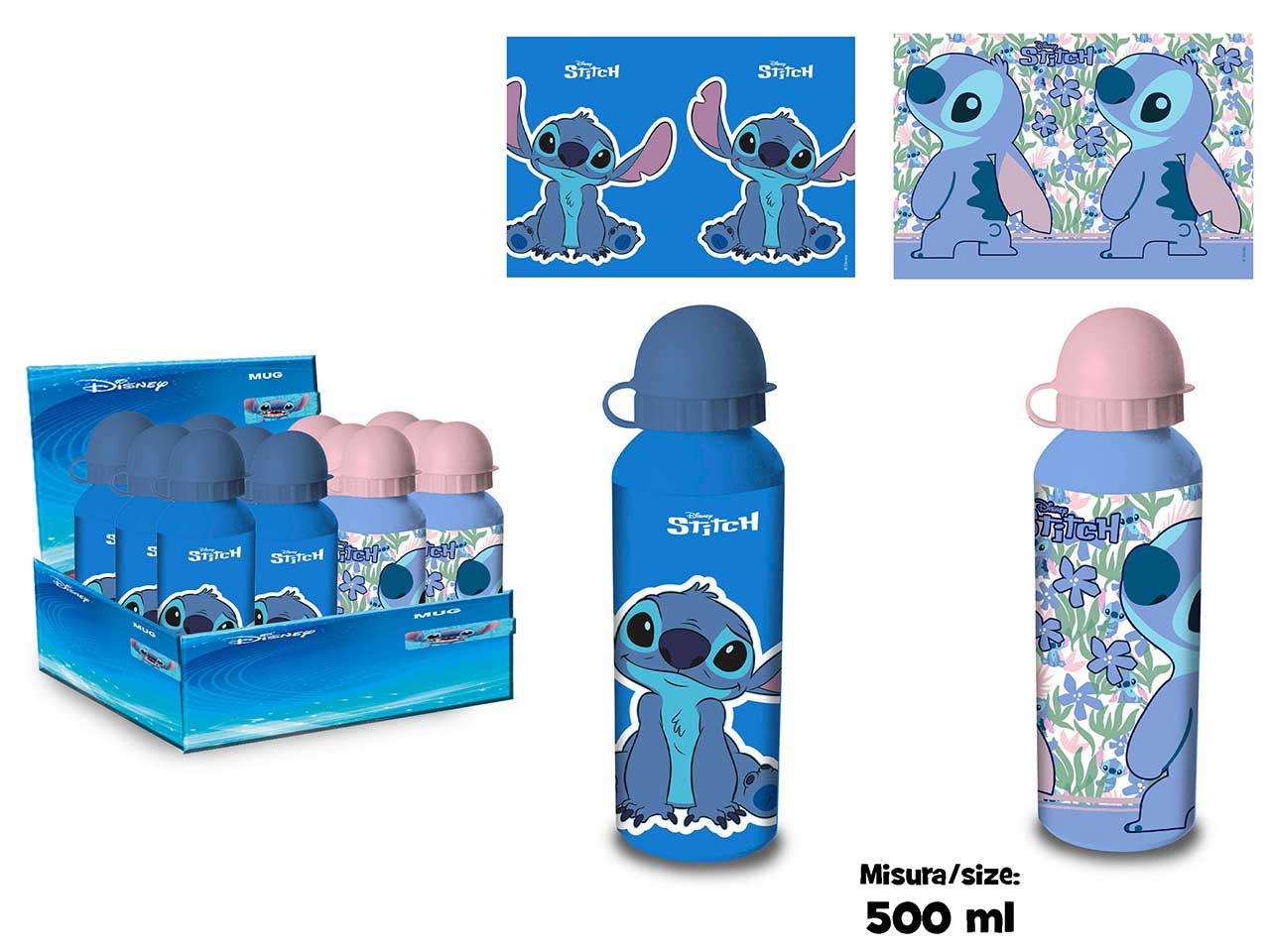 BORRACCIA ALLUM. 500ML STITCH D07888 MC