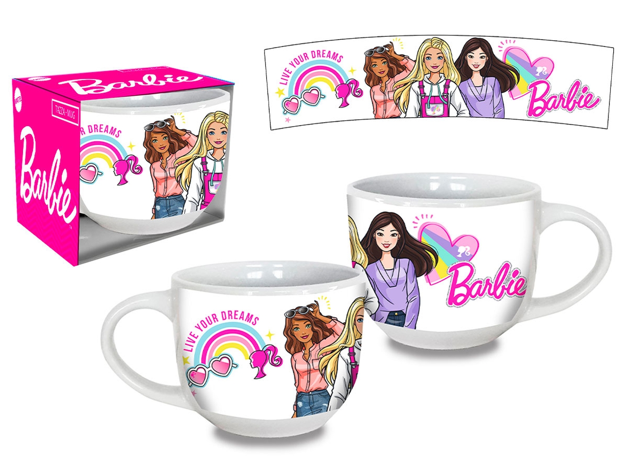 TAZZA JUMBO BARBIE B09101 MC