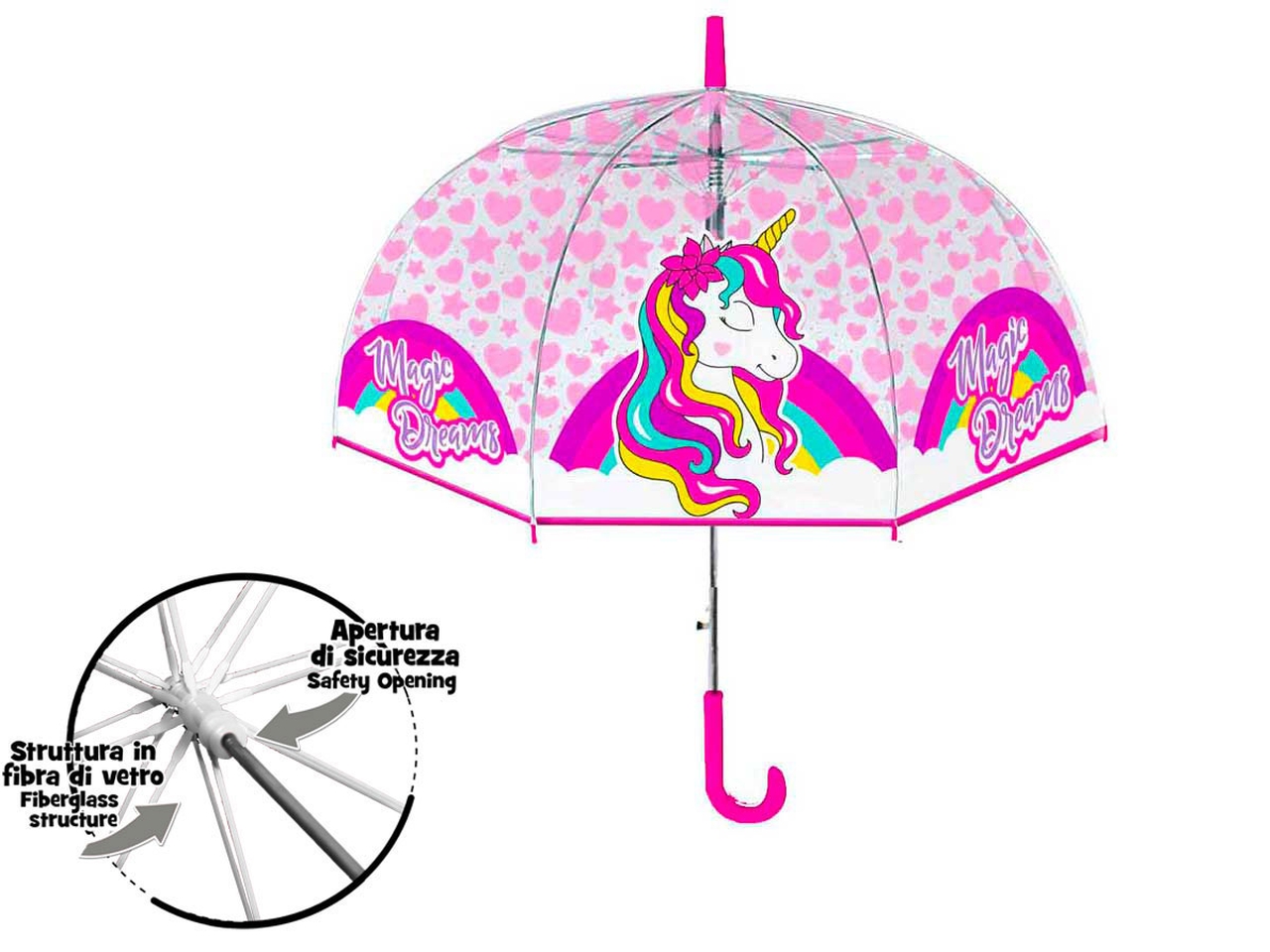 OMBRELLO CUPOLA 42/8 UNIC. X02547 MC