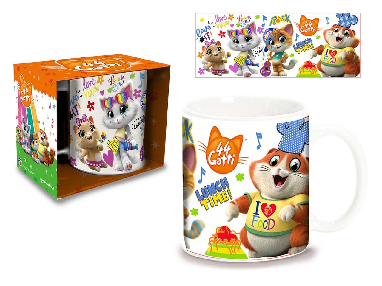 TAZZA MUG 44 GATTI T02305 MC