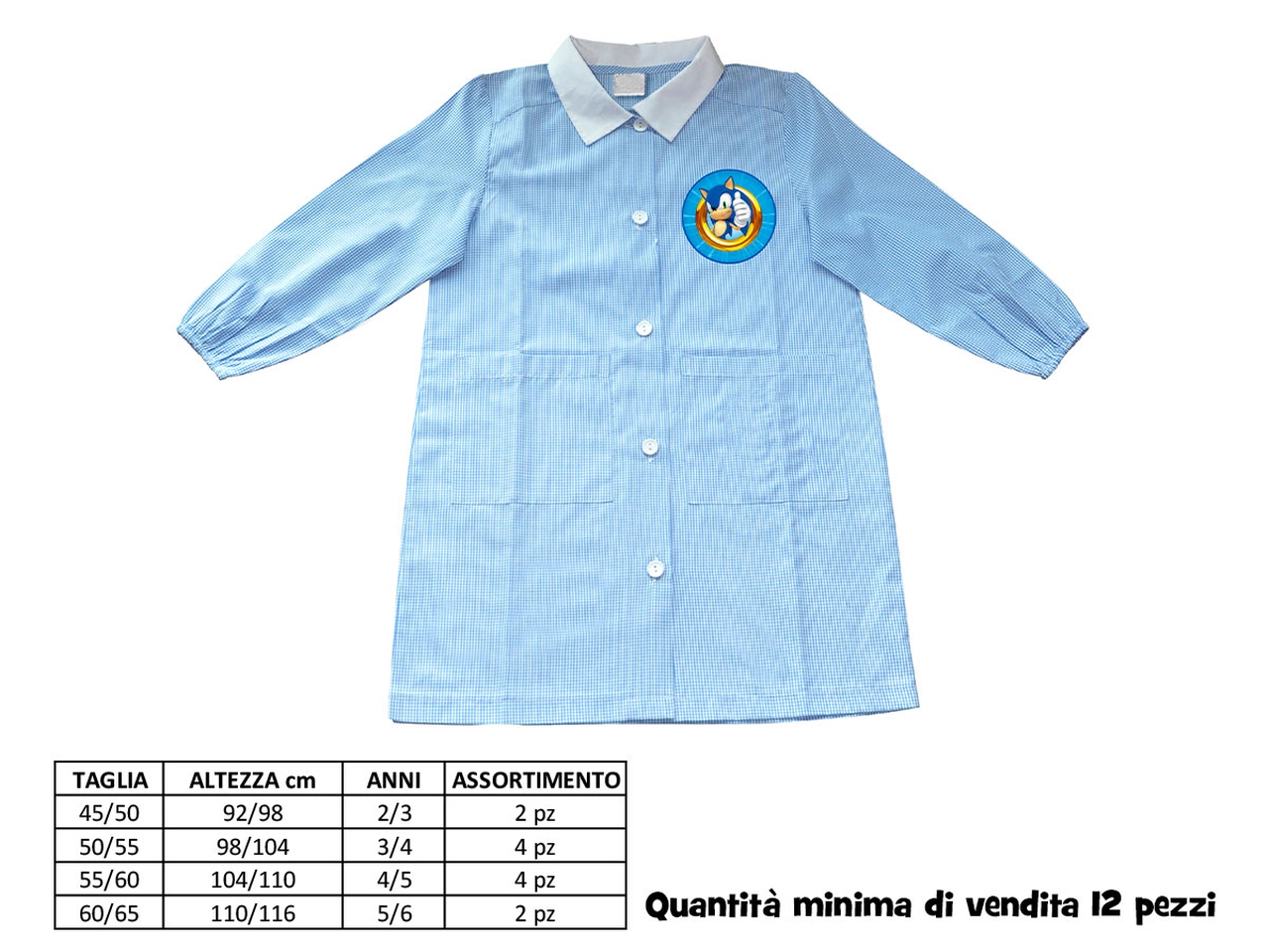 SONIC GREMBIULE ASILO SN6953 MC $