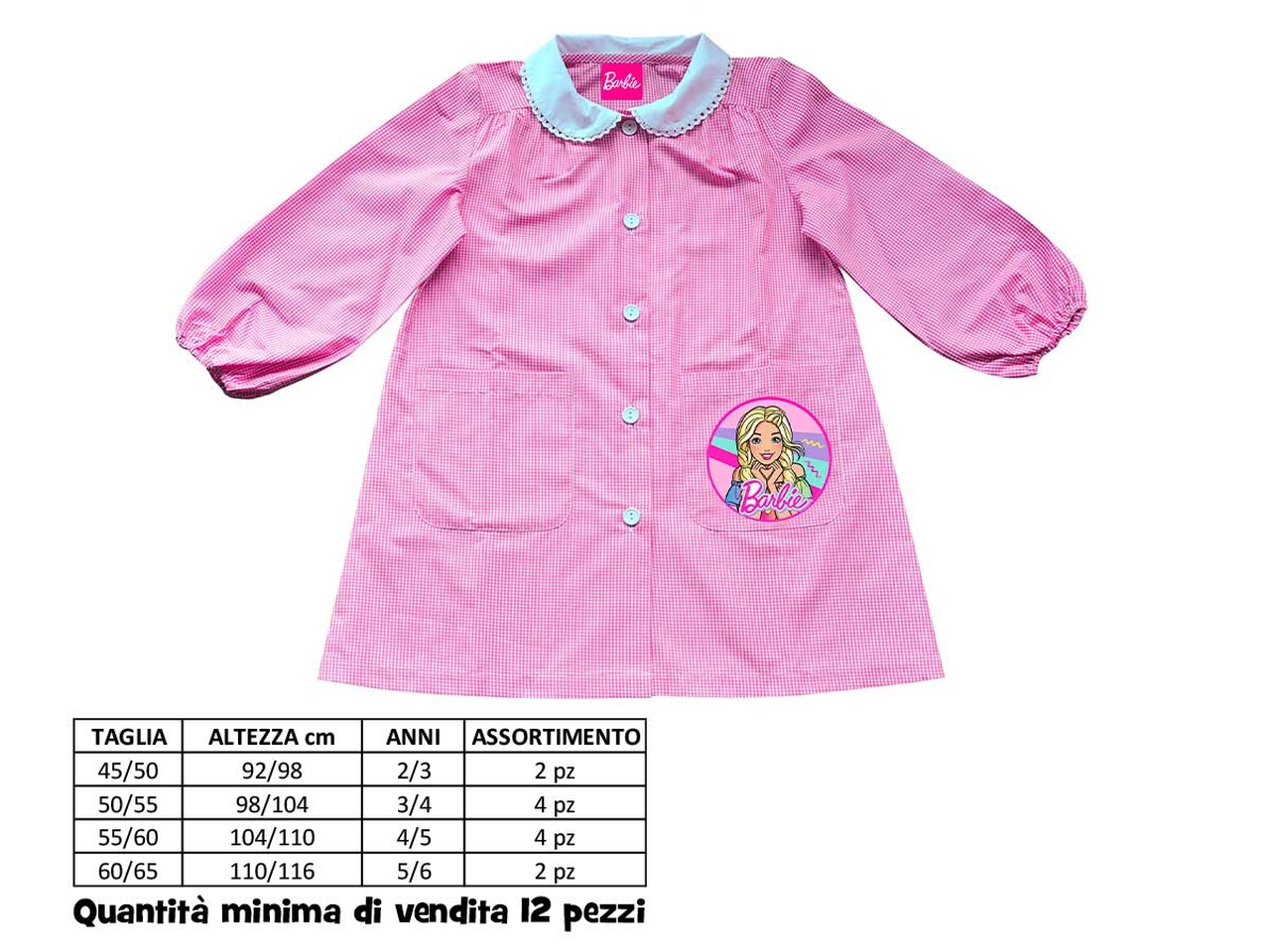BARBIE GREMBIULE ASILO B09374 MC $