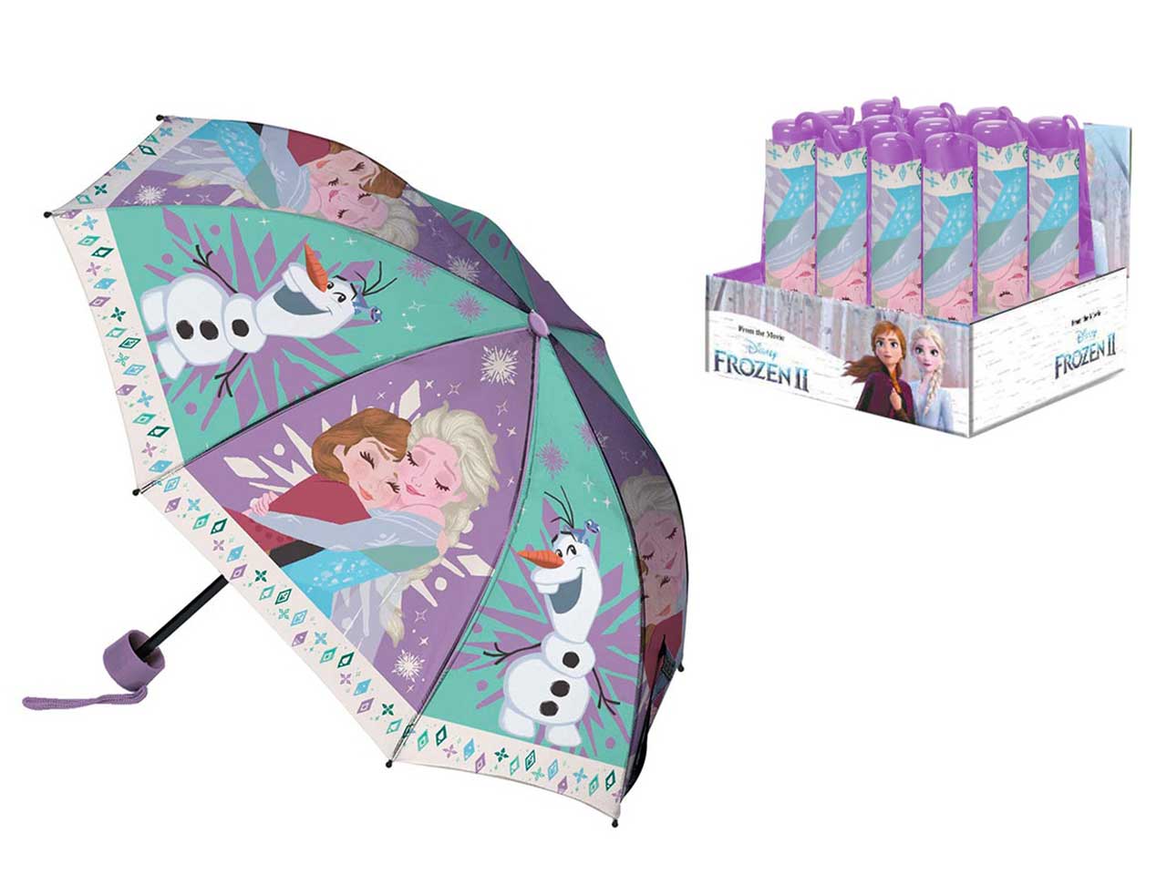 FROZEN II OMBRELLO PIEGH.52/8 D04587 MC