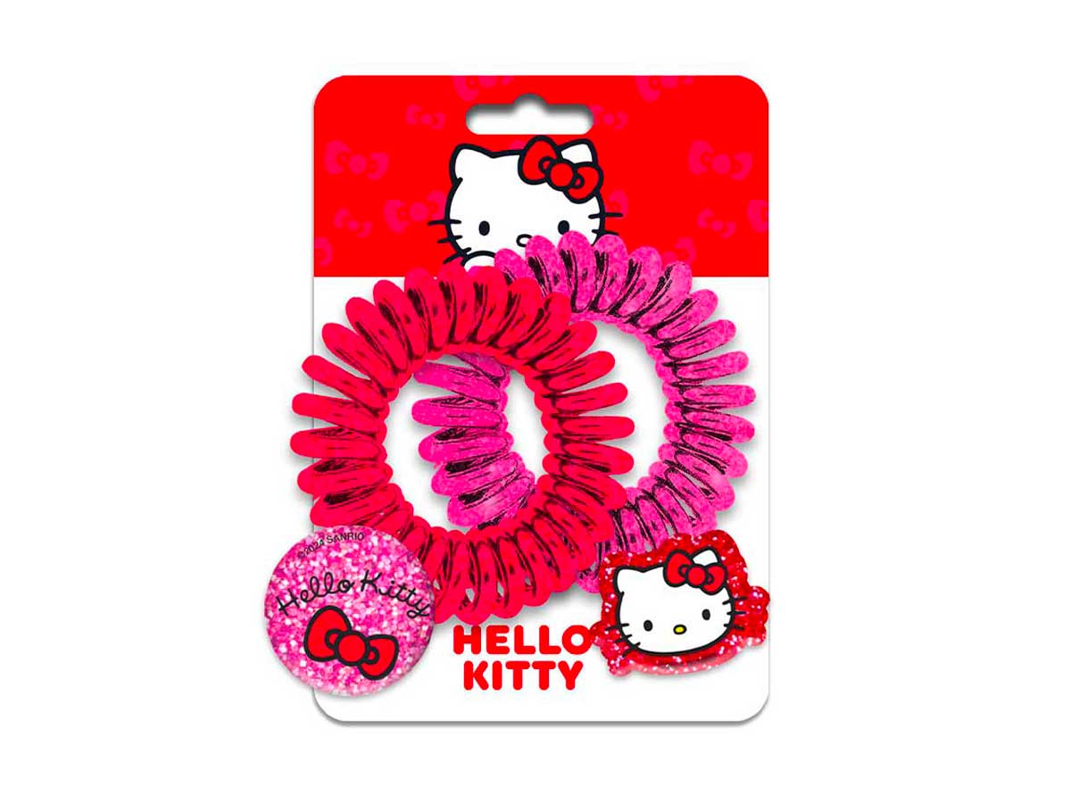 HELLO KITTY 2ELASTICI SPIRALE H09322 MC