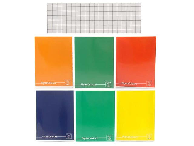 QUADERNO A5 PIGNA COLOURS 42FF 5M 10pz QUADERNO A5 PIGNA COLOURS 42FF 5M 10pz