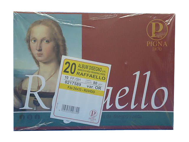 ALBUM DISEGNO RAFFAELLO 10FF 0217589 OR