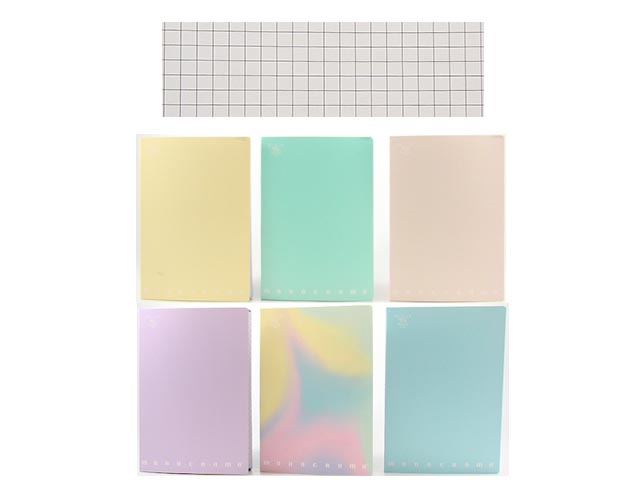 QUADERNO MAXI MONOCROMO PASTEL 10pz. 02298905M