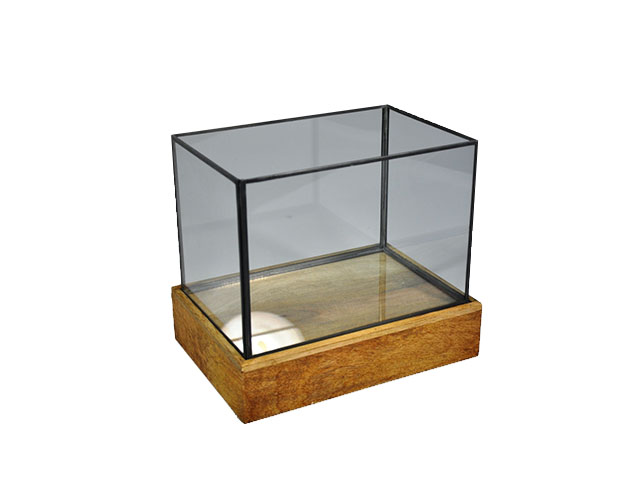 P.CANDELA 32X22X28 LEGNO/VETRO 217685 P.CANDELA 32X22X28 LEGNO/VETRO 217685