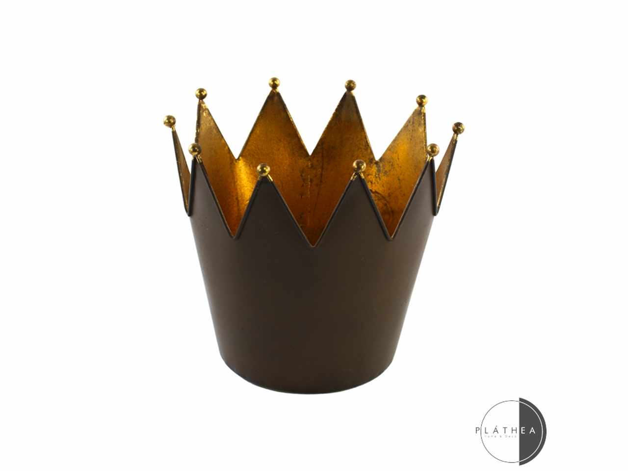 CORONA RUGGINE/ ORO D.18X17CM IN 133788 CORONA RUGGINE/ ORO D.18X17CM IN 133788