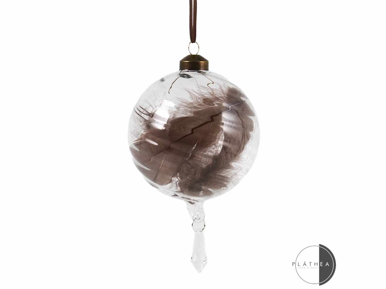 SFERA IN VETRO TRASPARENTE DECOR 133000