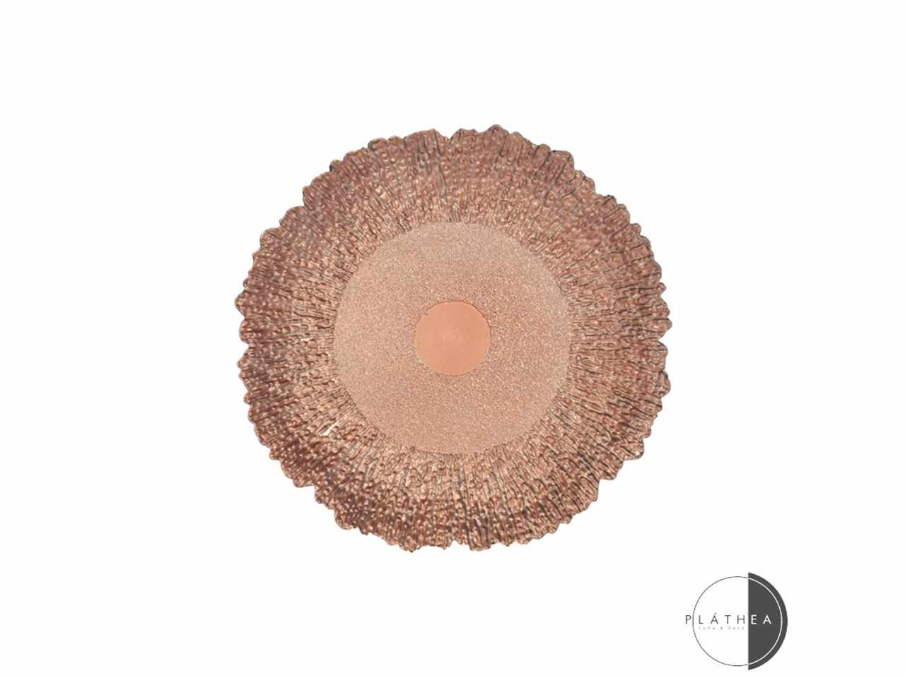 SOTTOPIATTO ROSA D.33CM IN PVC 131823