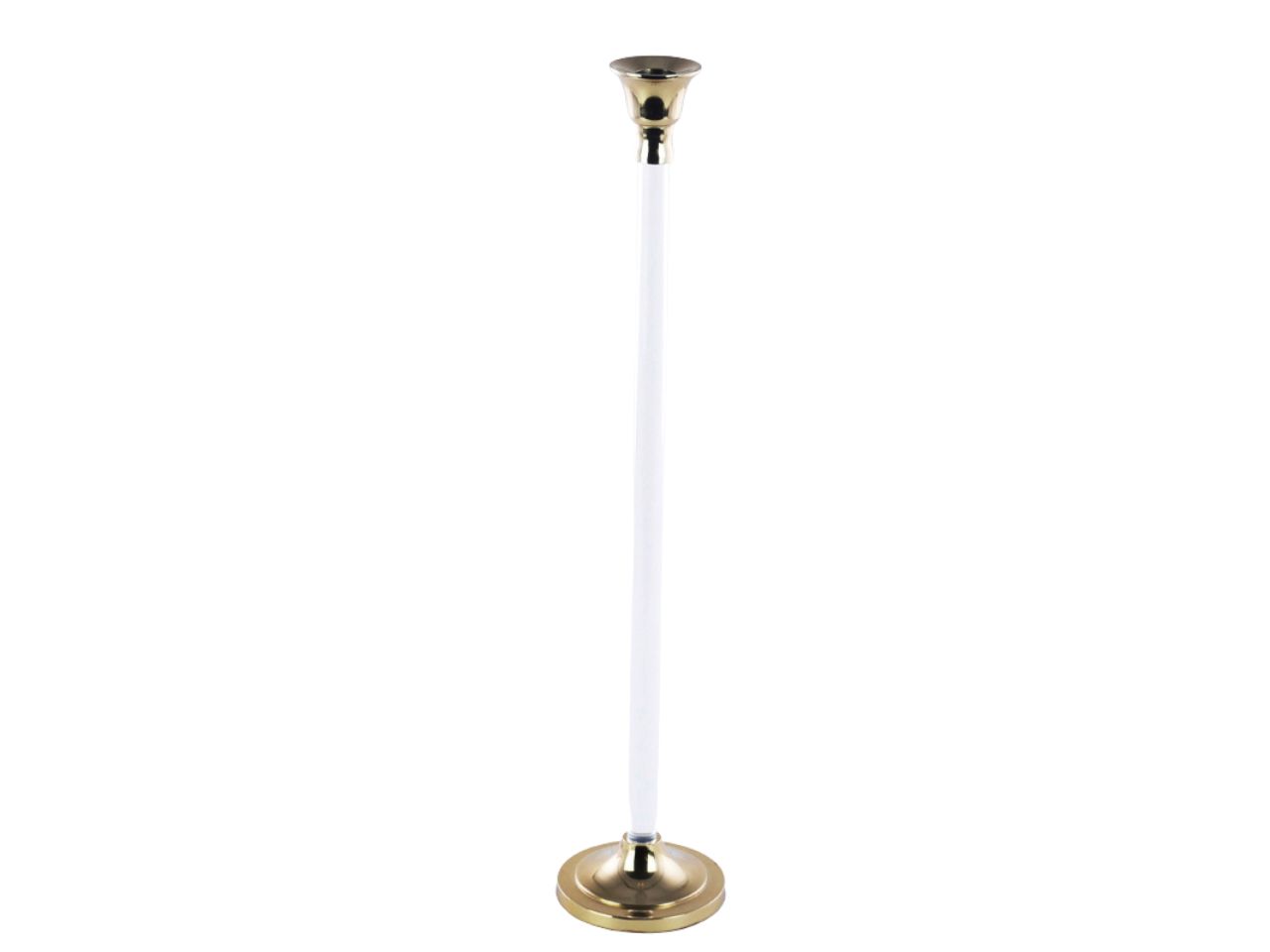 CANDELIERE ORO H.50CM ACRILICO E 134160