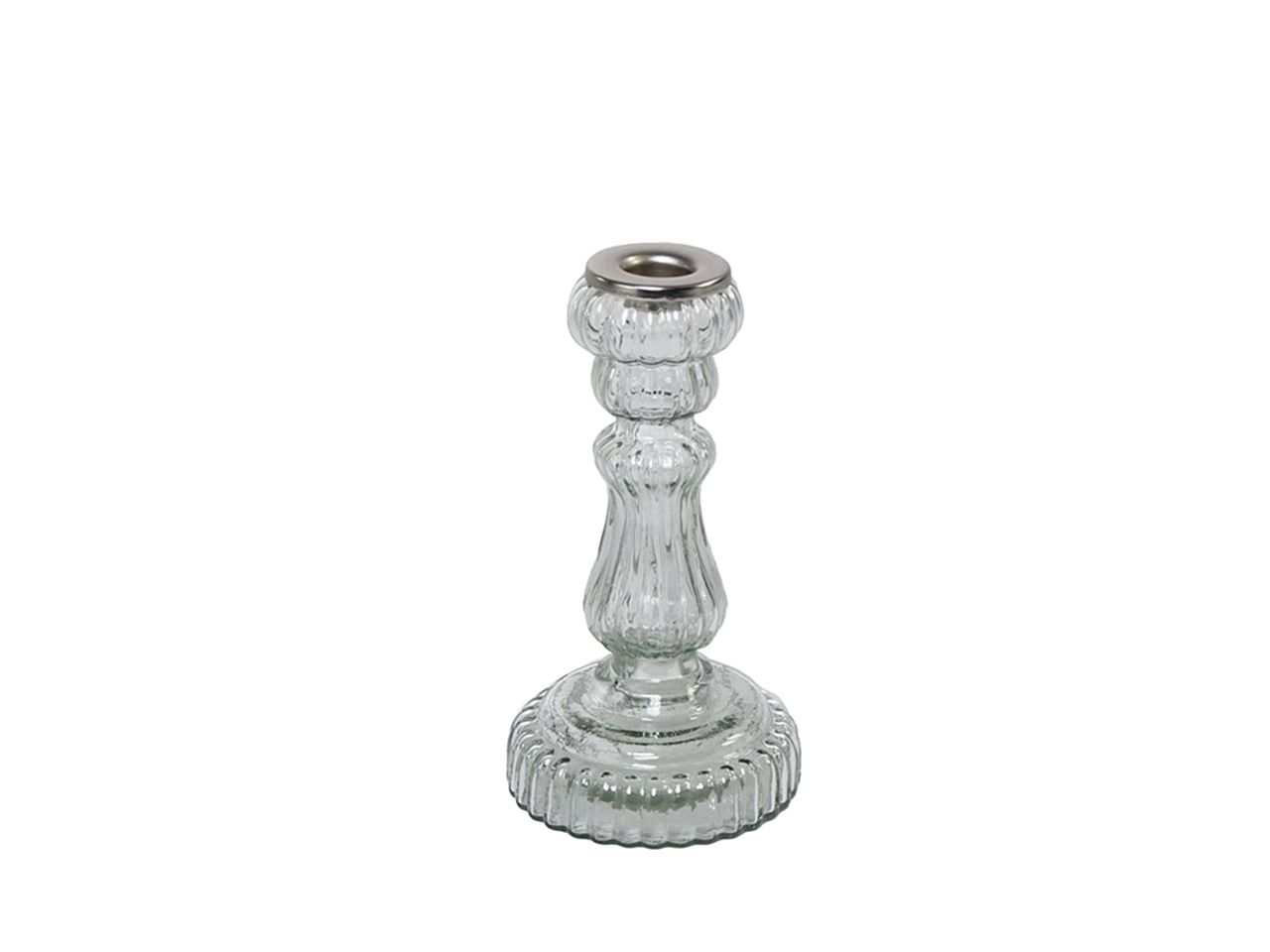 CANDELIERE TRASPARENTE MISURA H. 135429 CANDELIERE TRASPARENTE MISURA H. 135429