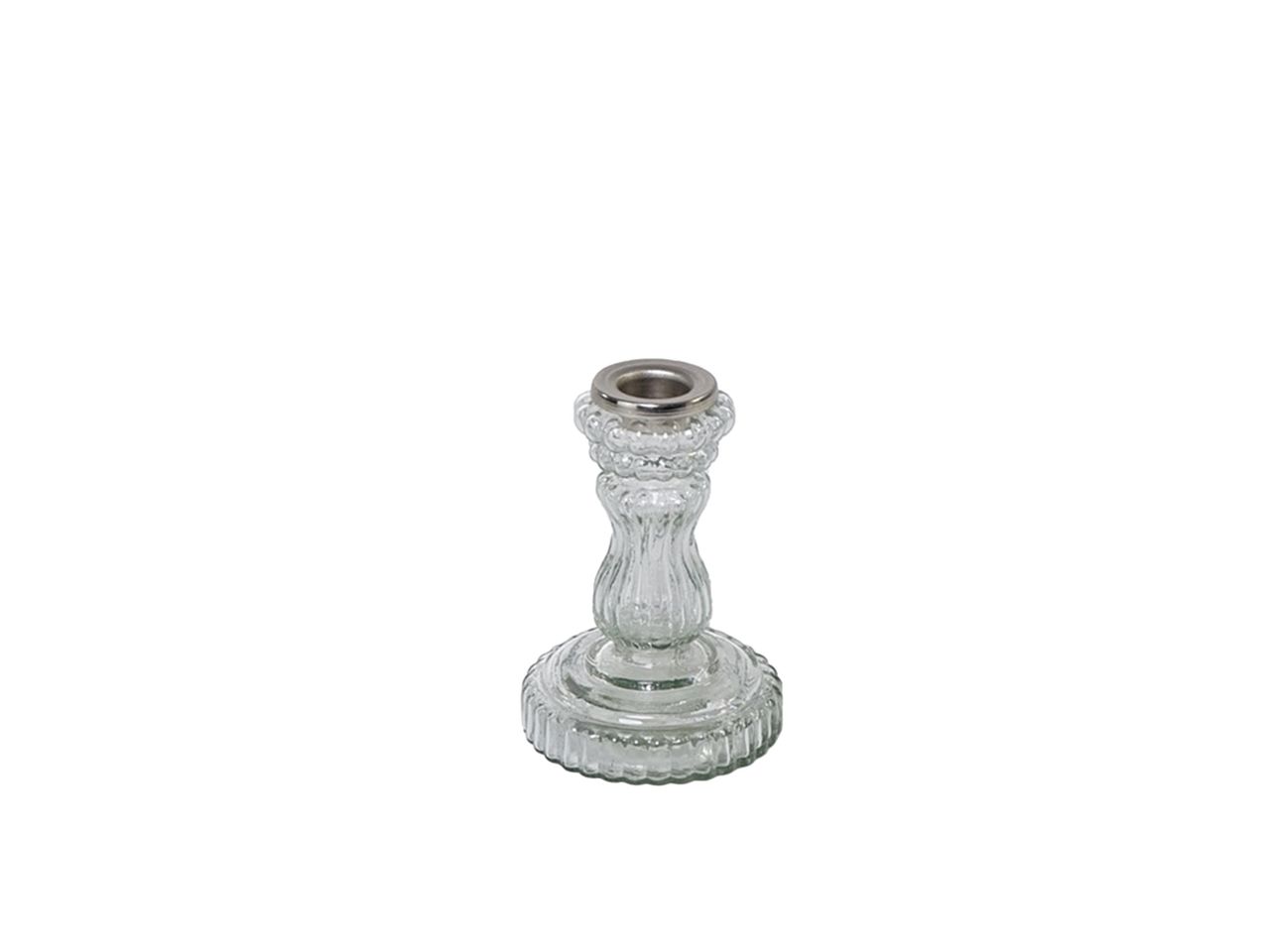 CANDELIERE TRASPARENTE MISURA H. 135430 CANDELIERE TRASPARENTE MISURA H. 135430