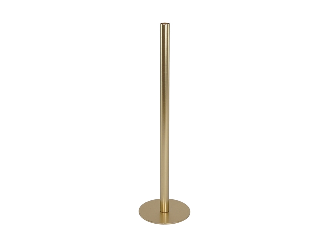 PORTACANDELA ORO 12X35CM METALLO 137326