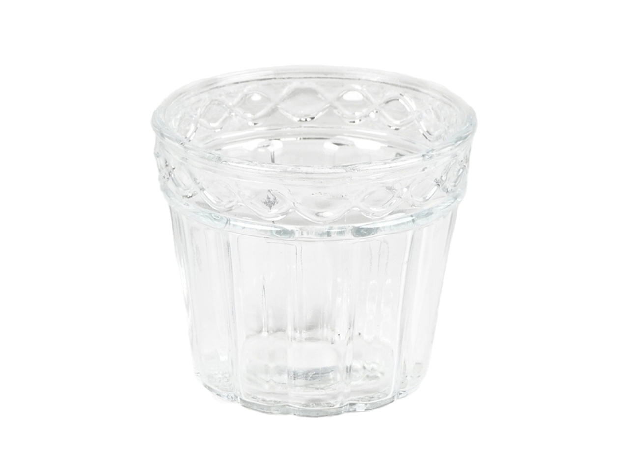 VASO TRASPARENTE D.11X10CM VETRO 137397