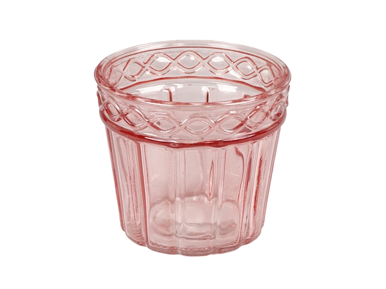 VASO ROSA D.11X10CM IN VETRO 137399 VASO ROSA D.11X10CM IN VETRO 137399