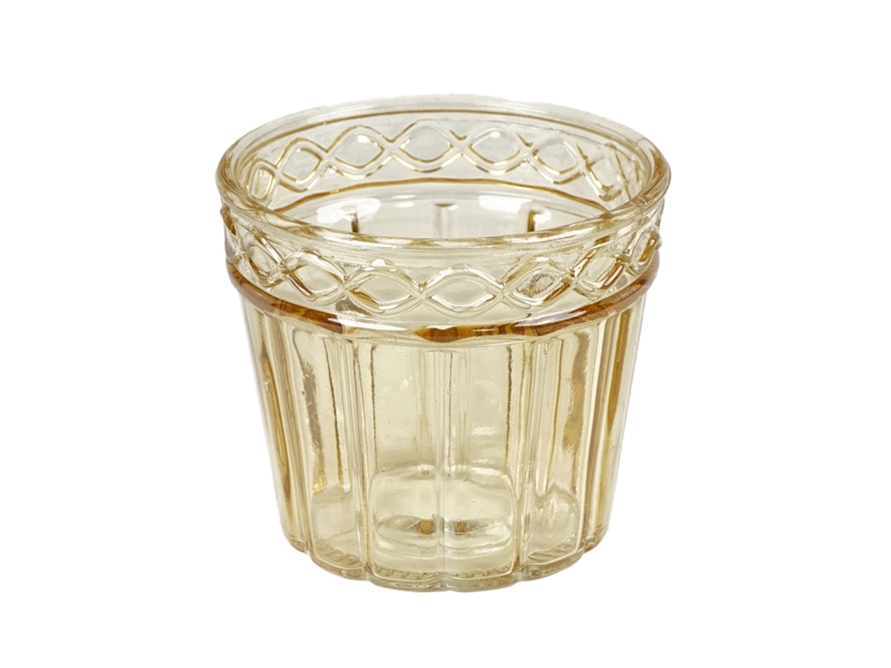 VASO GIALLO D.11X10CM IN VETRO 137400 VASO GIALLO D.11X10CM IN VETRO 137400