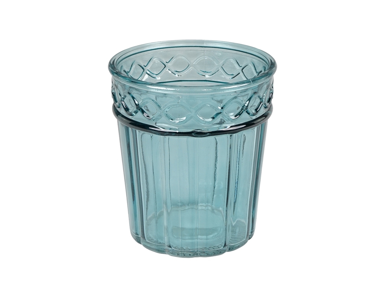VASO VERDE D.13X15CM IN VETRO 137406