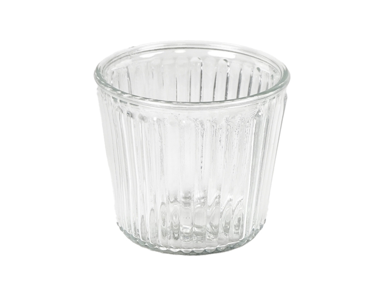 VASO TRASPARENTE D.11X10CM VETRO 137409