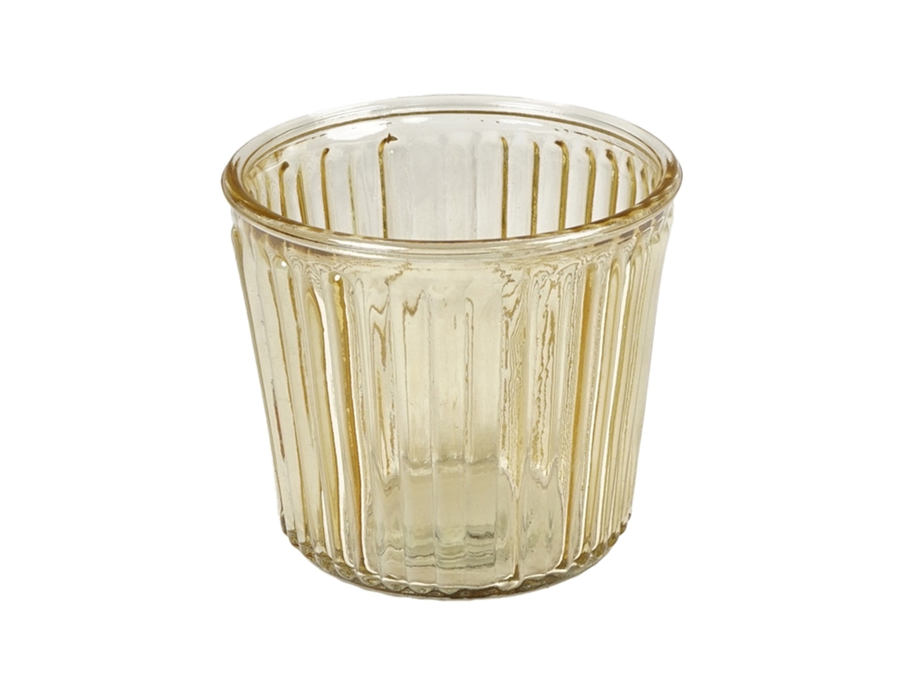 VASO GIALLO D.11X10CM IN VETRO 137412 VASO GIALLO D.11X10CM IN VETRO 137412