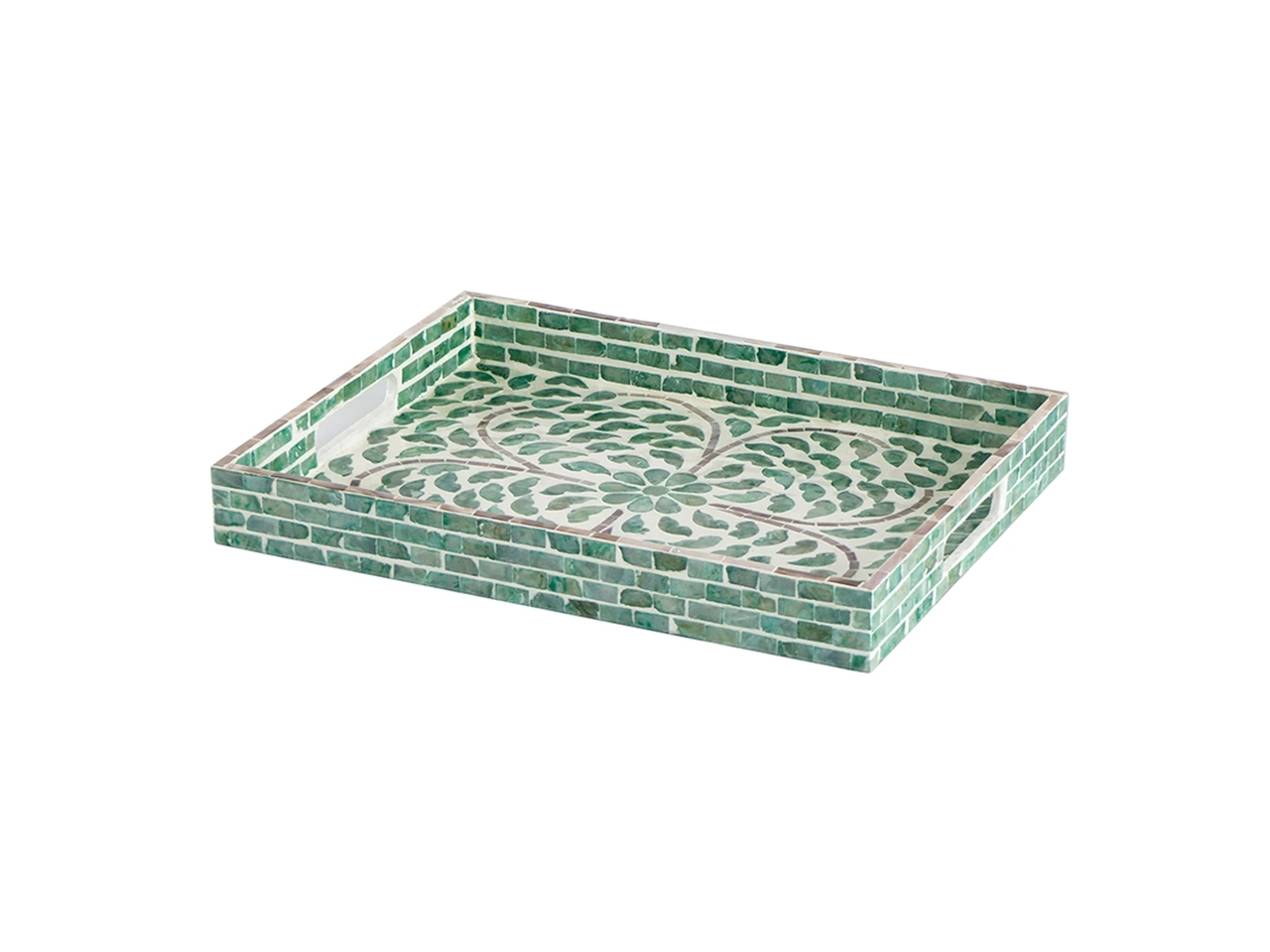 VASSOIO GRIGIO 38X30X4,5 MDF 802014