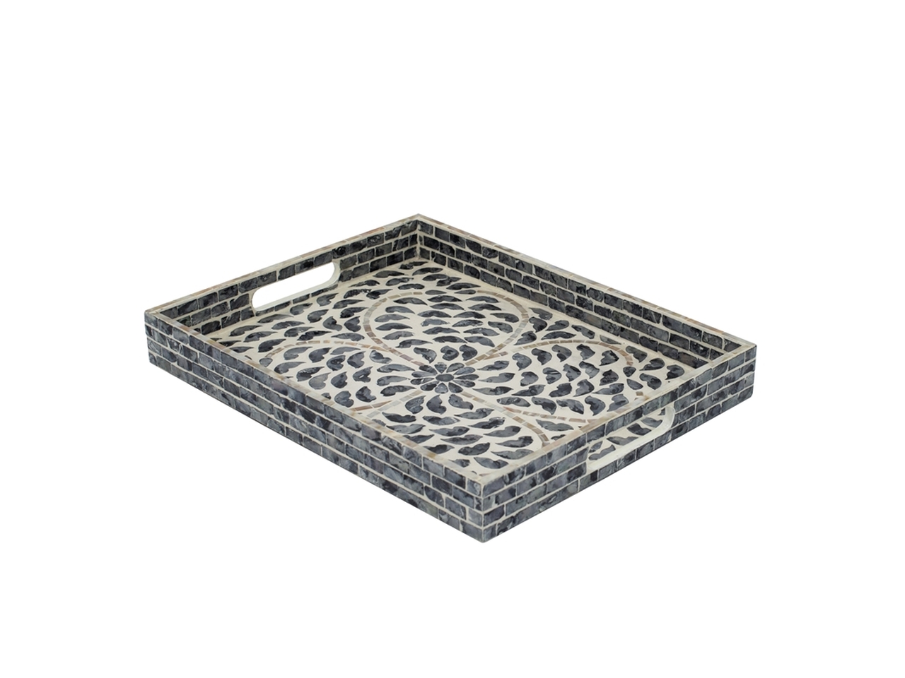 VASSOIO CELESTE 38X30X4,5 MDF 802015