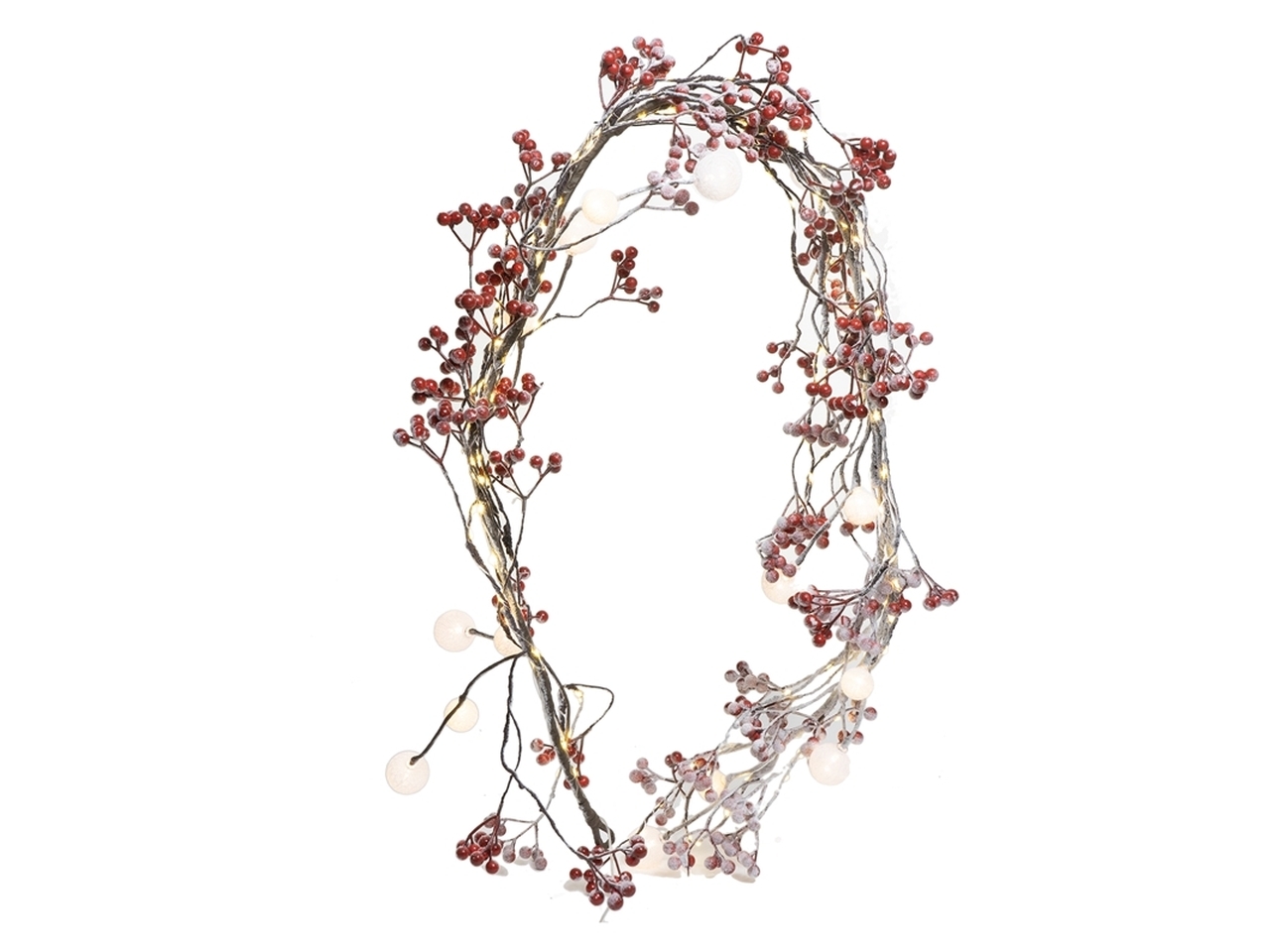 GHIRLANDA 180CM 98LED C/BACC.PVC 139067