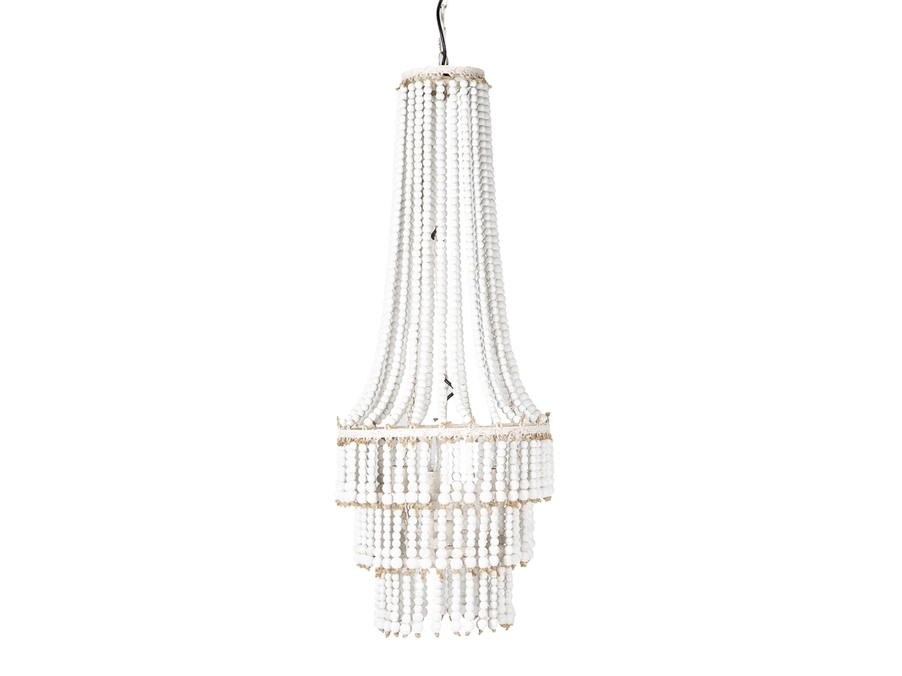 LAMPADARIO 37X105/168CM AVORIO 139937