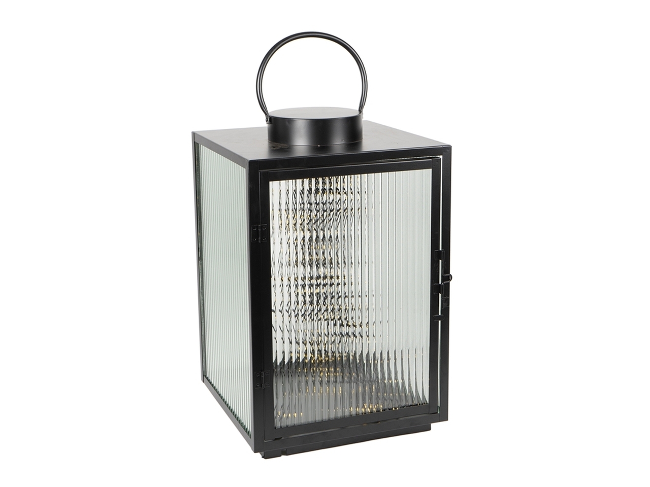 LANTERNA 32X32X50CM C/LED NERA 139955