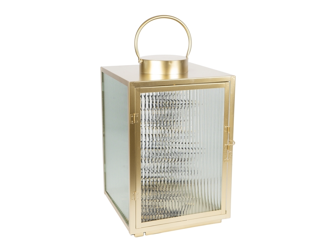 LANTERNA 32X32X50CM C/LED ORO 139961