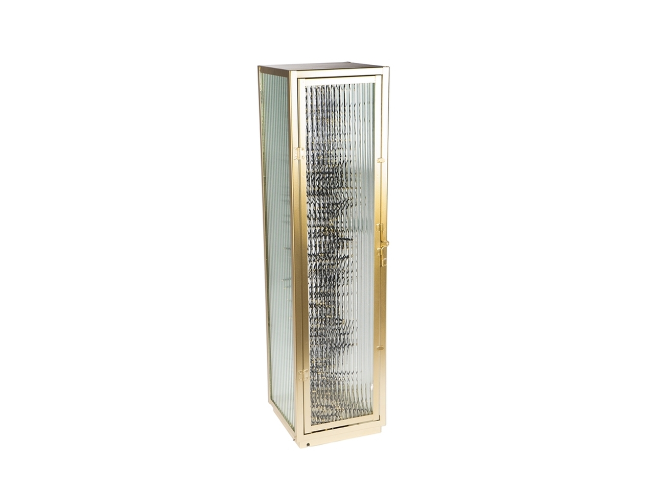 LANTERNA 22X22X85CM C/LED ORO 139963