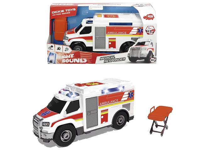 DICKIE TOYS AMBULANZA 30 CM 203306002 DICKIE TOYS AMBULANZA 30 CM 203306002