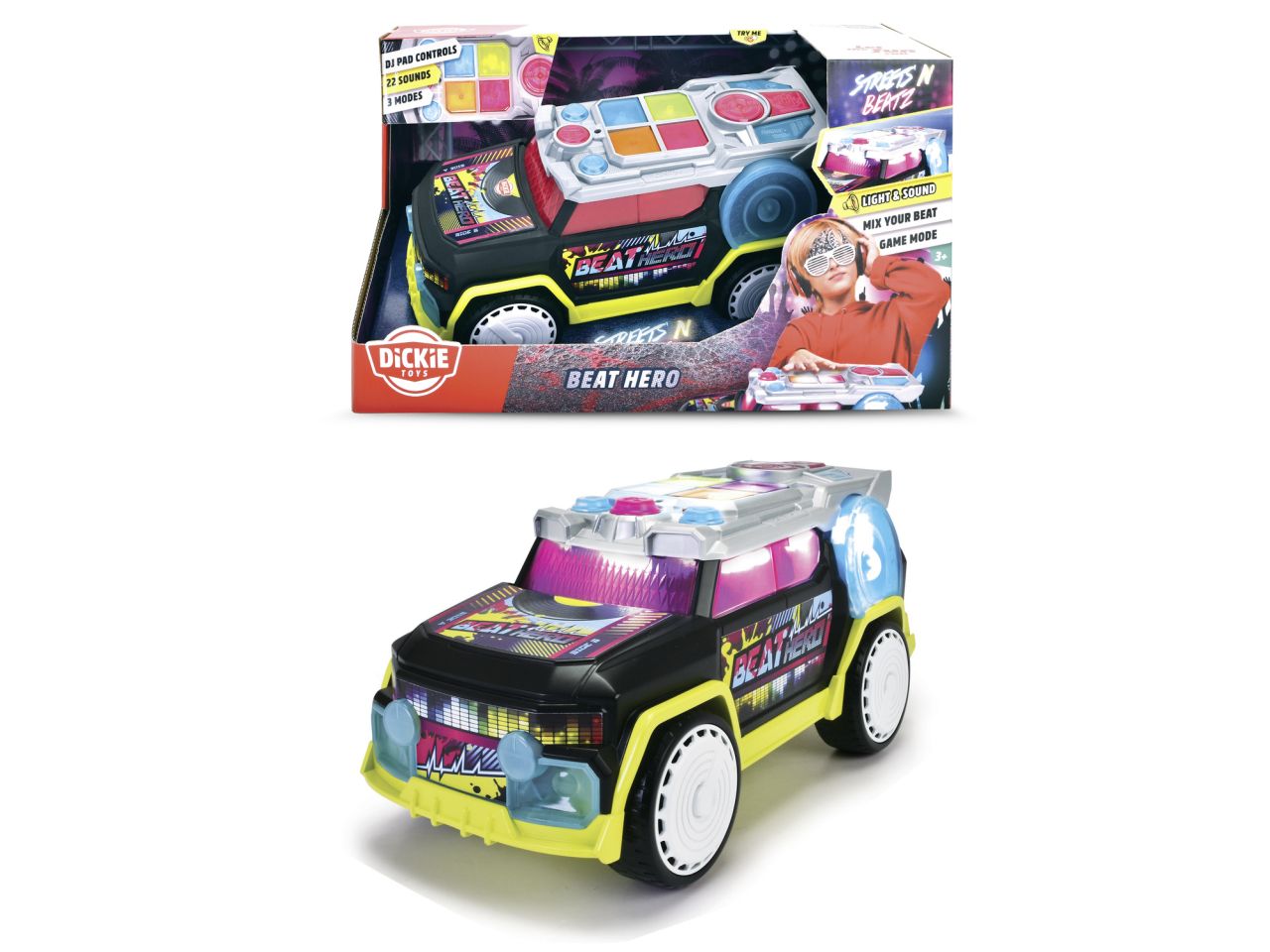 DICKIE TOYS VEICOLO BEAT HERO 203767001$