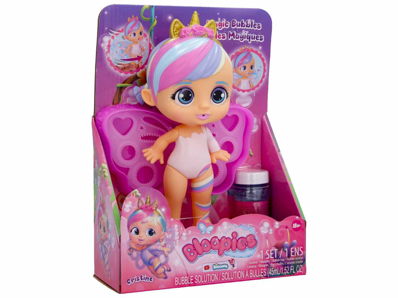 BLOOPIES MAGIC BUBBLES CRISTINE 87835