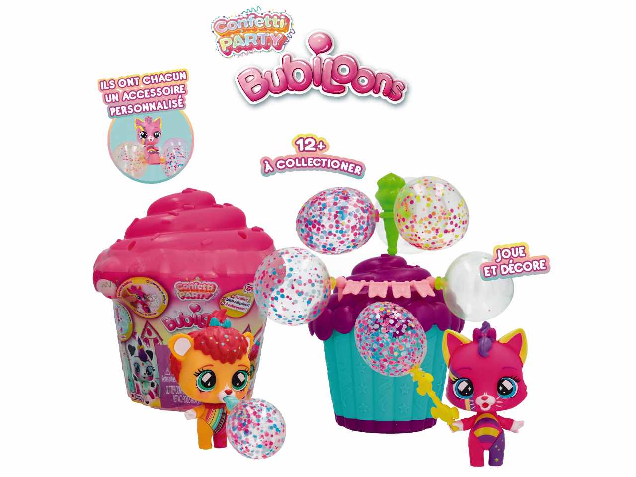 BUBILOONS CONFETTI PARTY W1 $