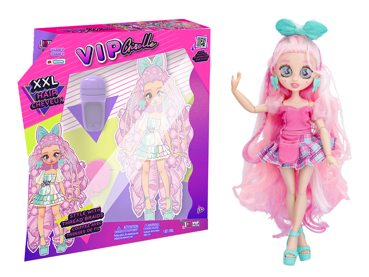 VIP FASHION DOLLS SERIE 1 GISELL 715196