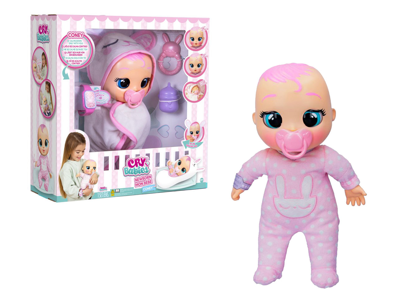 CRY BABIES NEWBORN CONEY CON 6 A 911284$