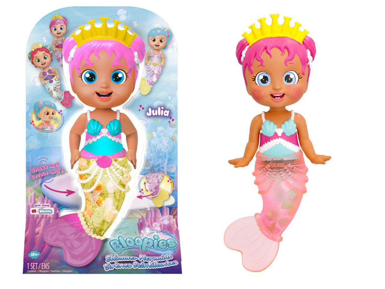 BLOOPIES SHIMMER MERMAIDS JULIA 917316