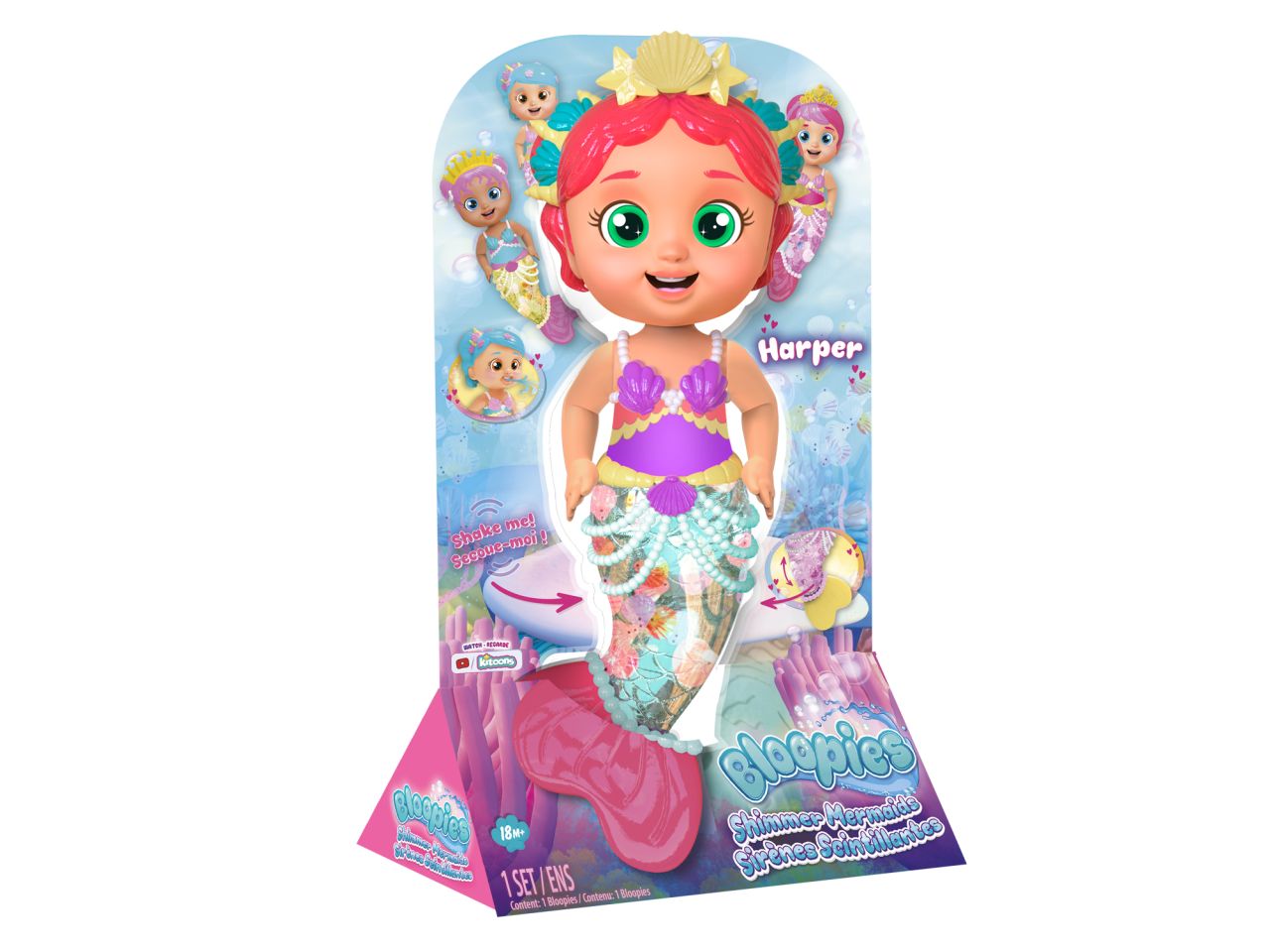 BLOOPIES SHIMMER MERMAIDS HARPER 917330