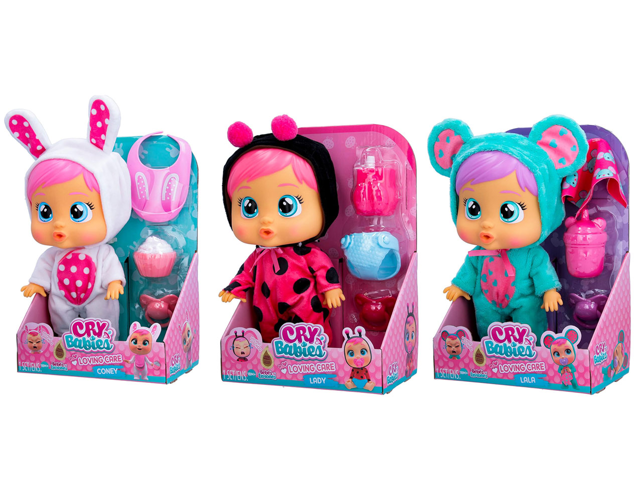 CRY BABIES LOVING CARE H.26CM 907331