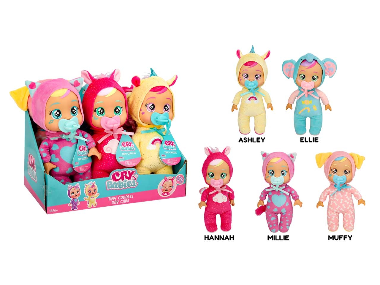 CRY BABIES TINY CUDDLES DAY CARE 921597