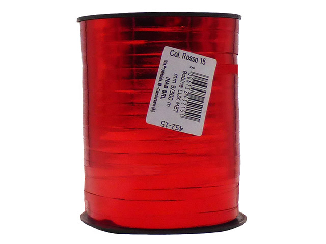 NASTRO LUX MET 5MMx500MT ROSSO 452 0015 NASTRO LUX MET 5MMx500MT ROSSO 452 0015