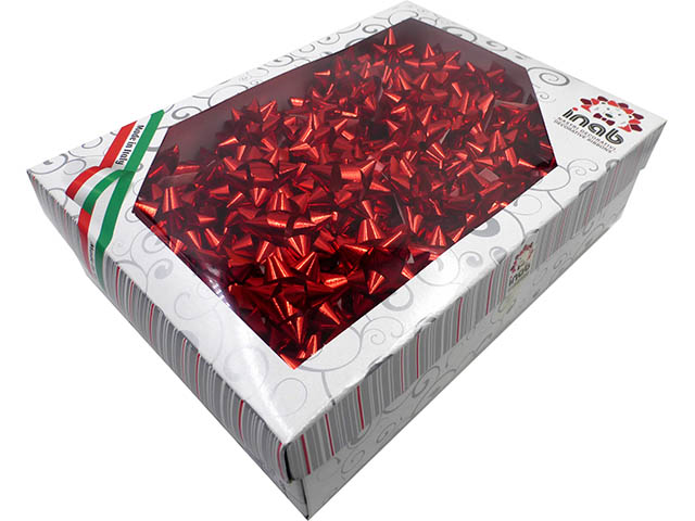 COCCARDE 10x50MM 100PZ ROSSO 4202 0015