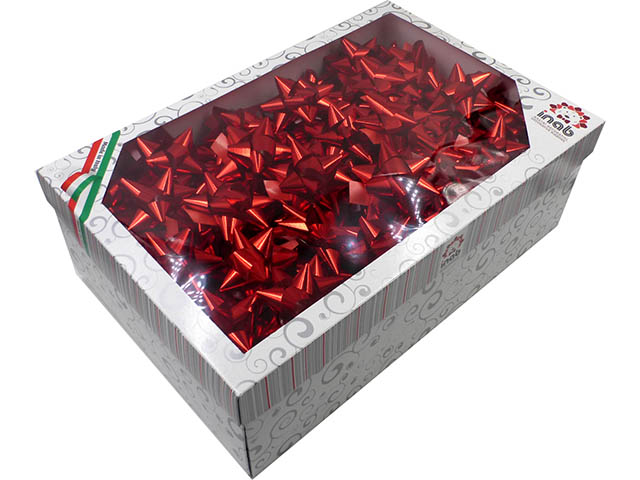 COCCARDE 19x80MM 100PZ ROSSE 4201 0015