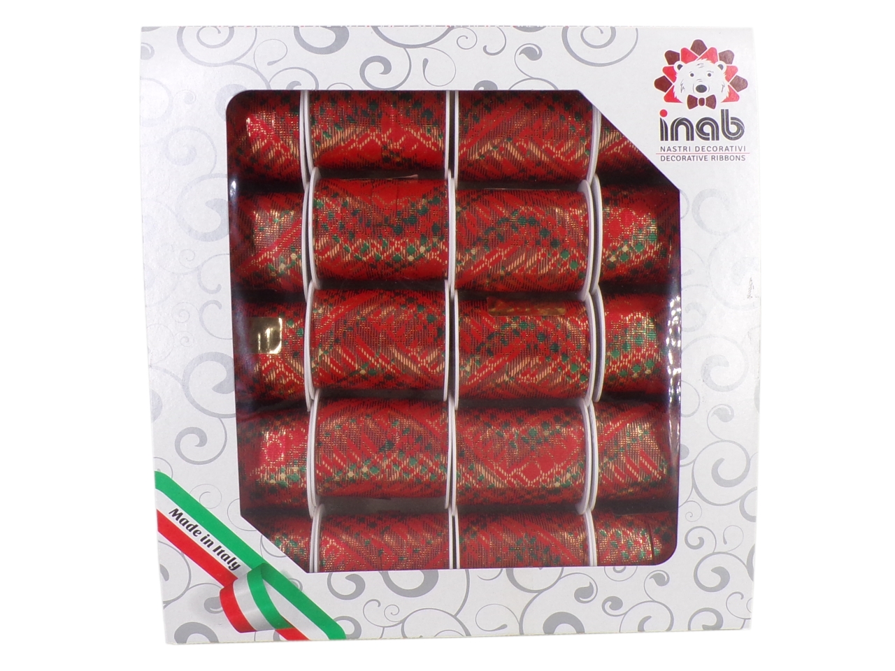 NASTRO TARTAN 10MMX10M 20PZ ROSSE 3427 NASTRO TARTAN 10MMX10M 20PZ ROSSE 3427