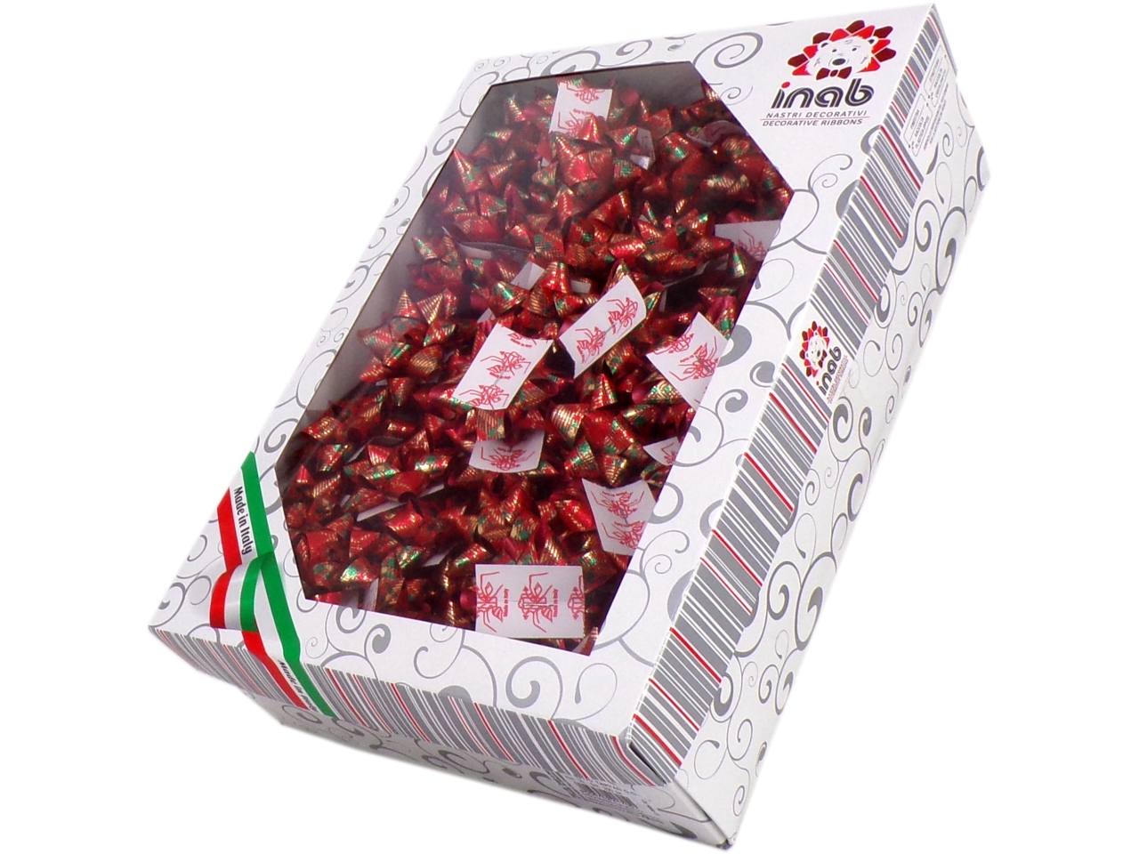 COCCARDE TARTAN 10MM 100PZ ROSSE 40170 0015