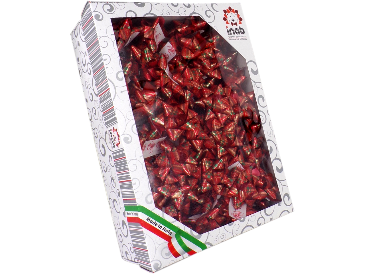 COCCARDE TARTAN 14MM 100PZ ROSSE 40171 0015