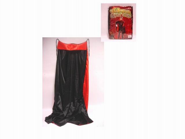 MANTELLO DRACULA H.1,50MT.ROSSO E NERO