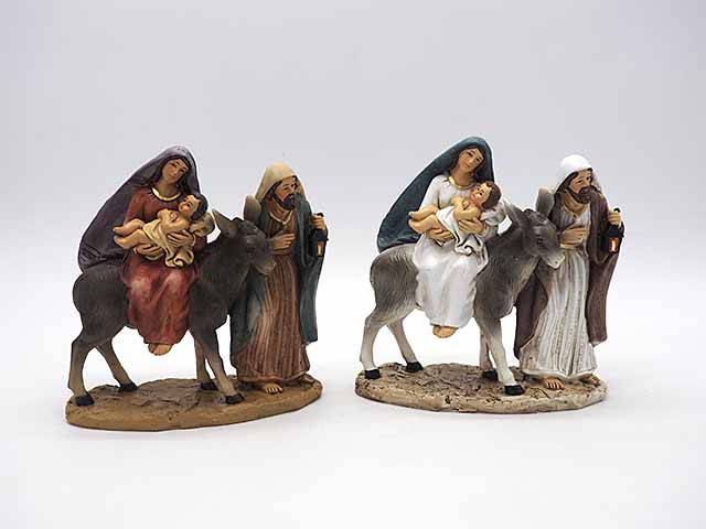 NATIVITA’ IN FUGA 15X5,5XH.15CM 2COLORI NATIVITA’ IN FUGA 15X5,5XH.15CM 2COLORI